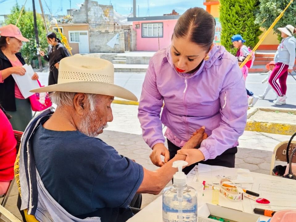 Continúa en Huamantla la Caravana de Salud y Servicios, ahora en la comunidad de Mariano Matamoros
